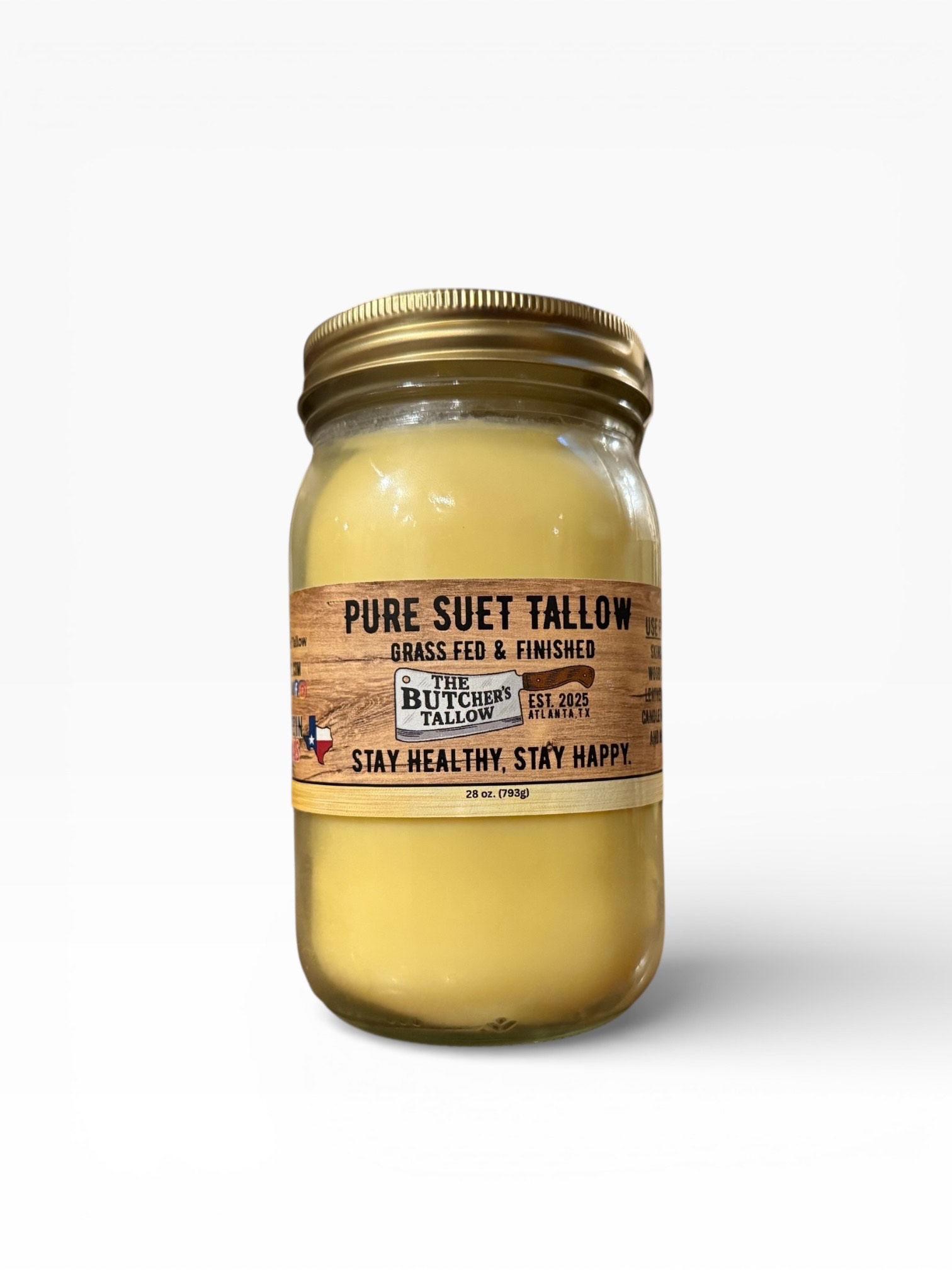 100% All Purpose Suet Beef Tallow